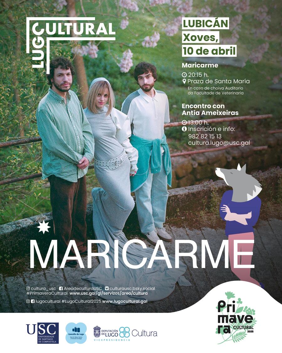 Cartel do concerto de Maricarme