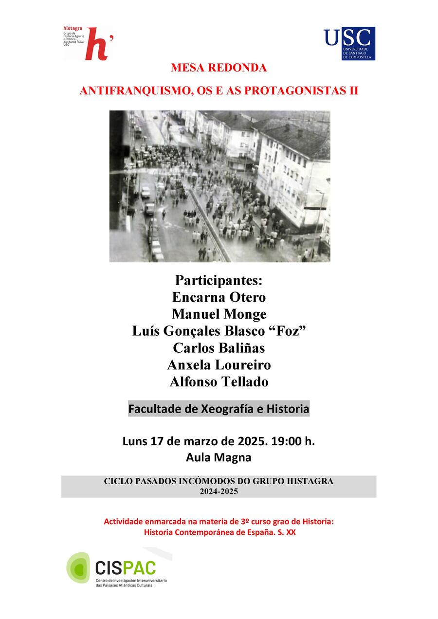 Cartel da mesa redonda