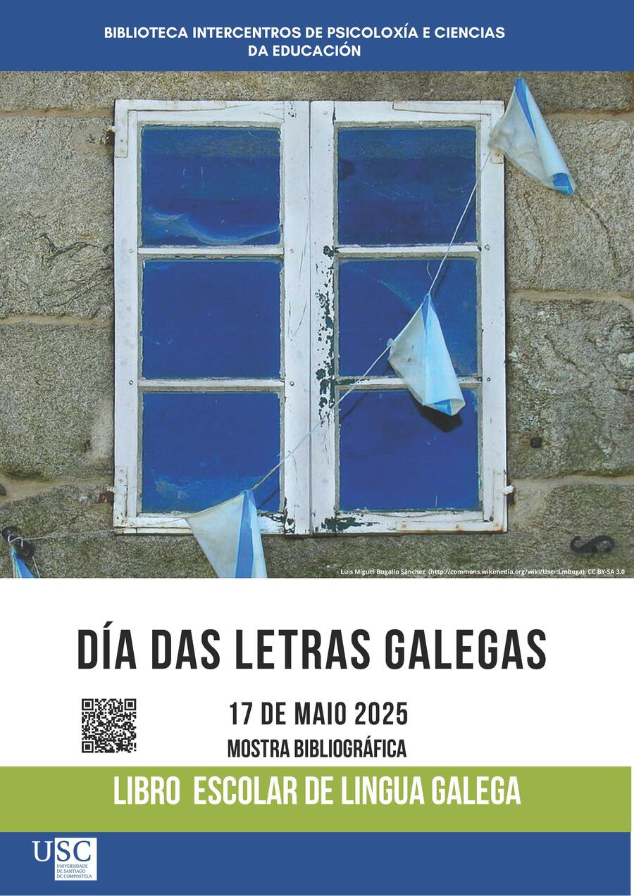 Cartel da actividade organizada pola biblioteca da Facultade de Psicoloxía e Ciencias da Educación Cartel da actividade organizada pola biblioteca da Facultade de Psicoloxía e Ciencias da Educación