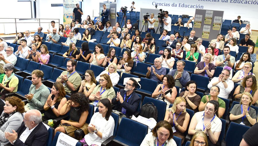 O congreso congrega en Ciencias da Educación máis de 150 persoas. Foto: Santi Alvite O congreso congrega en Ciencias da Educación máis de 150 persoas. Foto: Santi Alvite