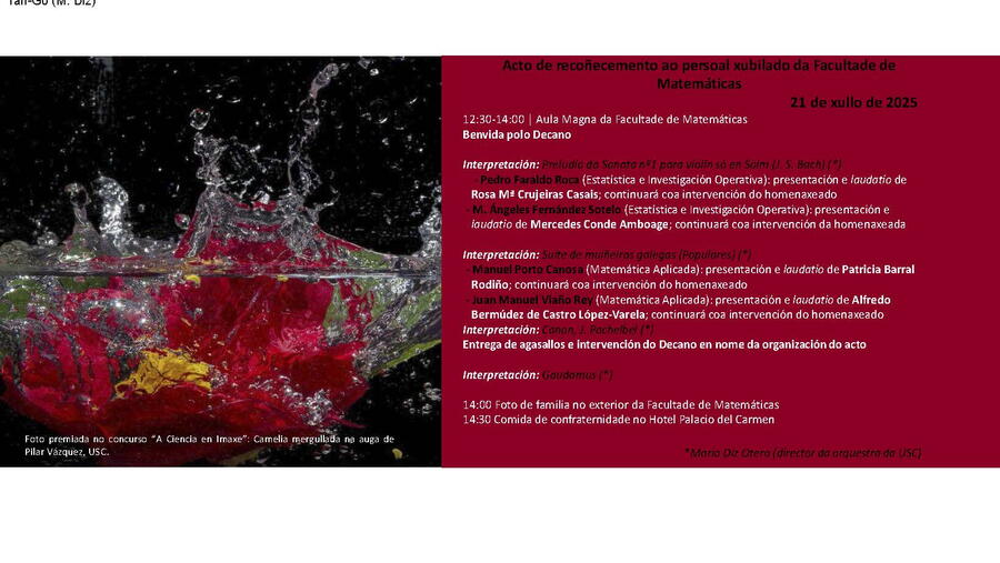 Programa do acto Programa do acto