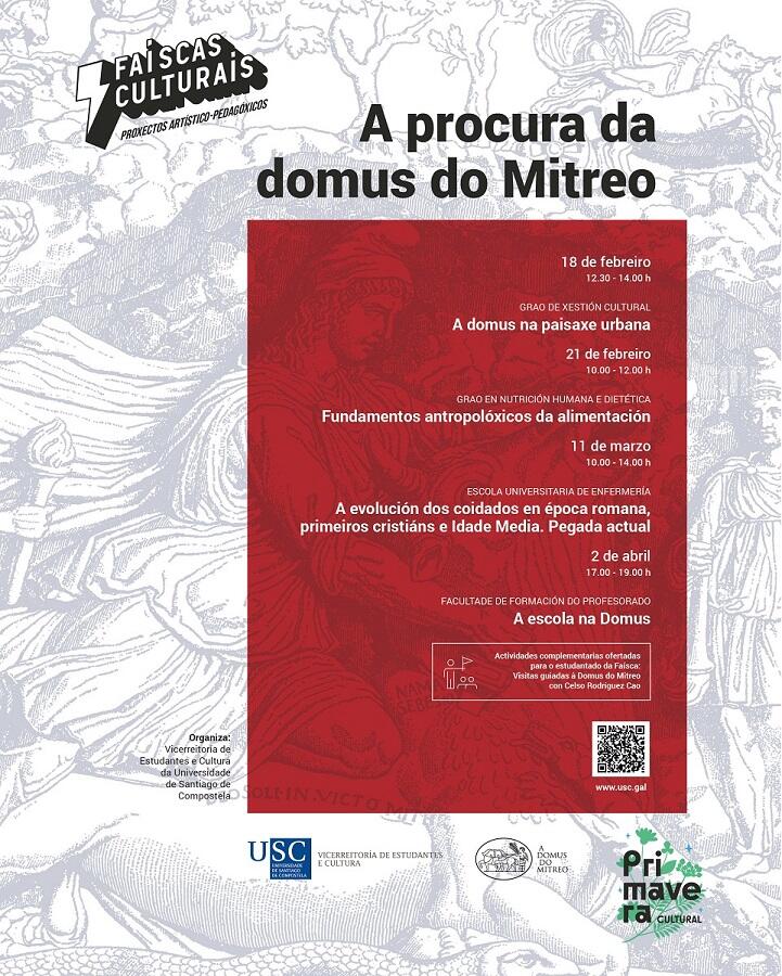 Cartel da faísca A procura da domus do Mitreo