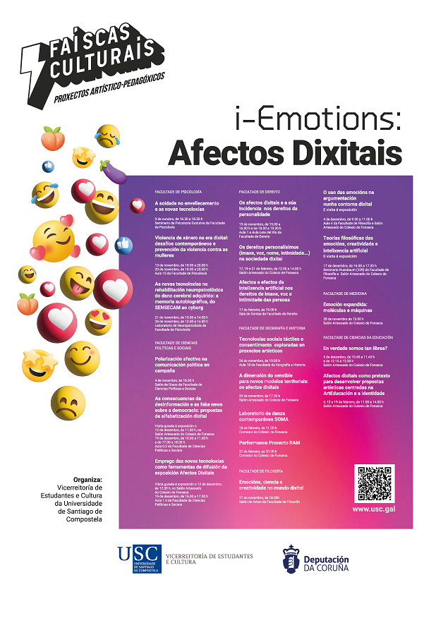 Cartel da faísca i-Emotions: Afectos Dixitais