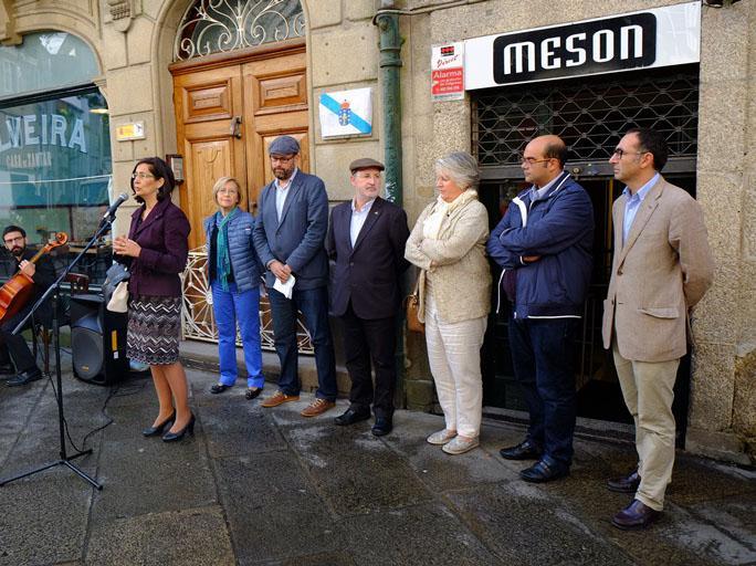 Antigos Alumnos da USC homenaxea a Giner de los Ríos