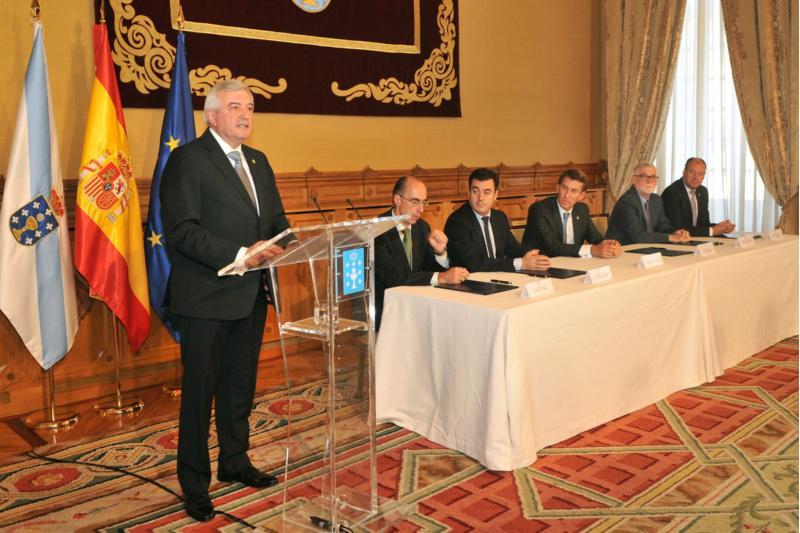 As universidades galegas e as consellarías de Sanidade e de Educación asinan o convenio para a colaboración na docencia clínica do grao en Medicina da USC As universidades galegas e as consellarías de Sanidade e de Educación asinan o convenio para a colaboración na docencia clínica do grao en Medicina da USC