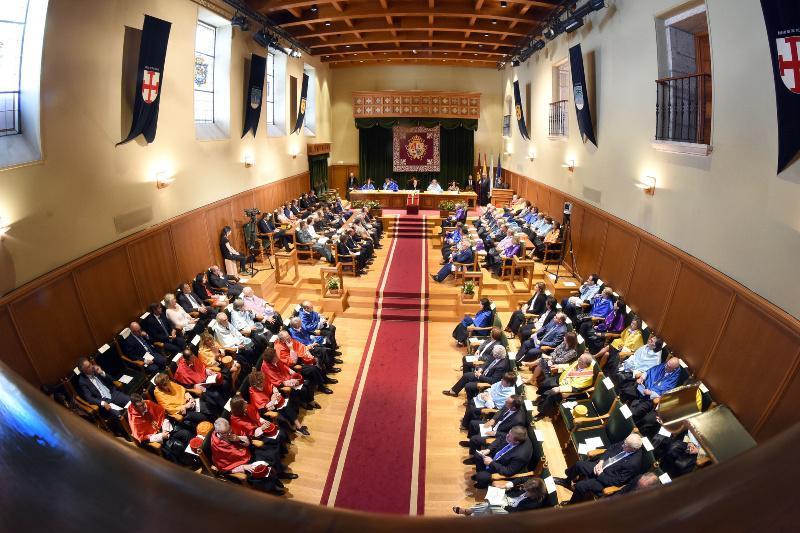 O reitor Antonio López apela a recuperar “o valor dos rendementos” como fin último da universidade O reitor Antonio López apela a recuperar “o valor dos rendementos” como fin último da universidade