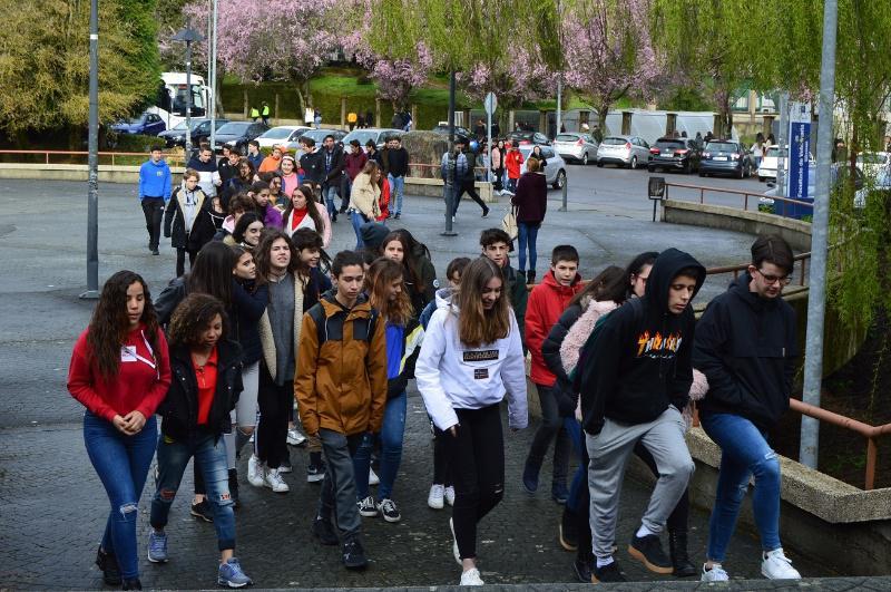 Máis de 250 estudantes de sete centros de ensino medio coñecen a oferta de estudos e servizos do campus de Lugo 