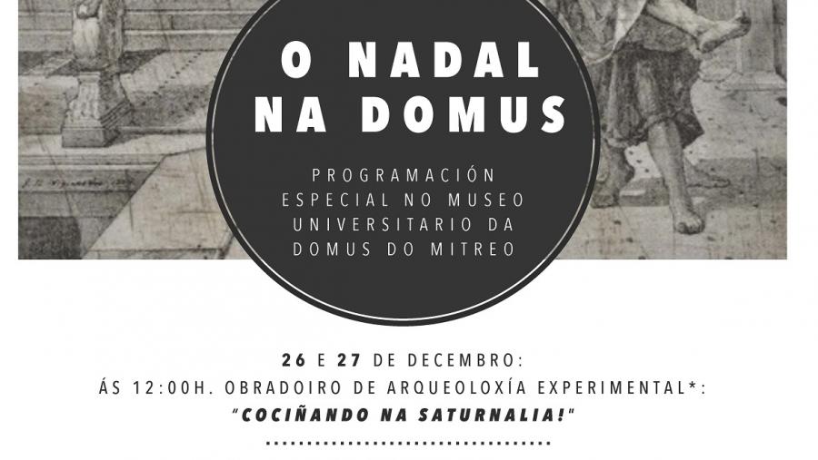 Cartaz do programa 'O Nadal na Domus' Cartaz do programa 'O Nadal na Domus'