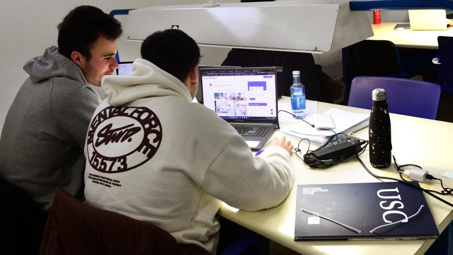 Este encontro é un proxecto colaborativo no que participan distintas institucións académicas de España e Portugal, entre elas, a USC. FOTO: Santi Alvite Este encontro é un proxecto colaborativo no que participan distintas institucións académicas de España e Portugal, entre elas, a USC. FOTO: Santi Alvite