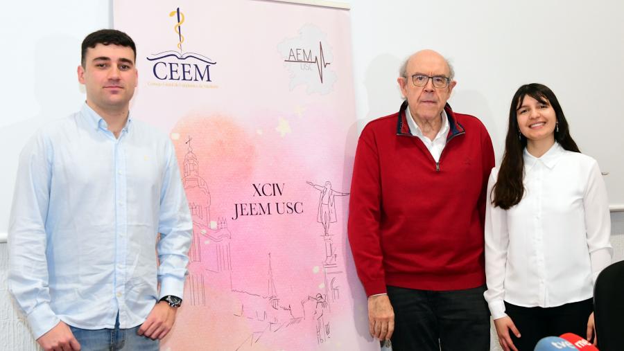 De esquerda a dereita, Ander Santiago Gómez, Julián Álvarez e Ana Presa. FOTO: Santi Alvite De esquerda a dereita, Ander Santiago Gómez, Julián Álvarez e Ana Presa. FOTO: Santi Alvite