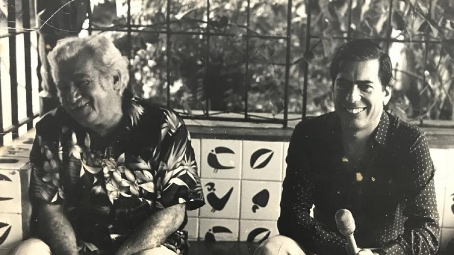 Jorge Amado e Vargas Llosa, nuna imaxe de arquivo Jorge Amado e Vargas Llosa, nuna imaxe de arquivo