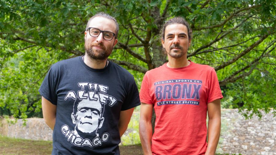 Yassid Ayyad e Pablo Cabanelas Yassid Ayyad e Pablo Cabanelas