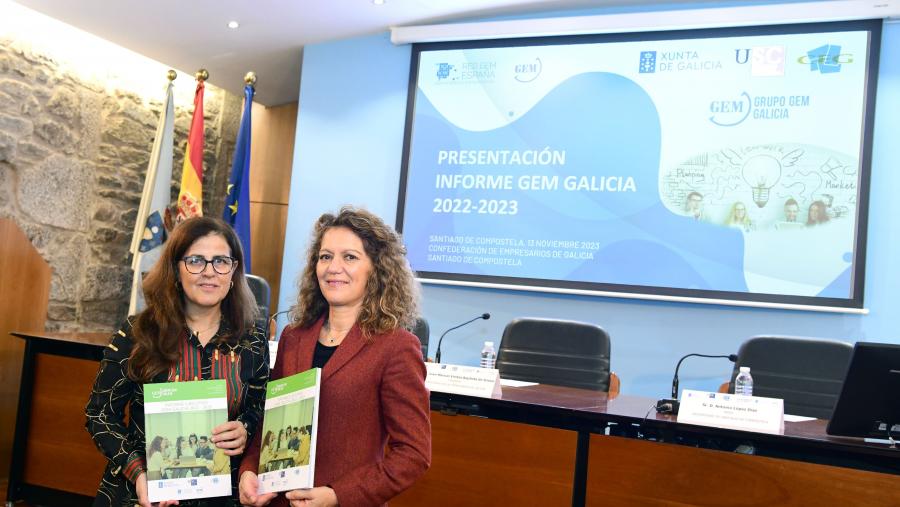 Loreto Fernández (esquerda) e Isabel Neira (dereita), responsables do estudo. FOTO: Santi Alvite Loreto Fernández (esquerda) e Isabel Neira (dereita), responsables do estudo. FOTO: Santi Alvite