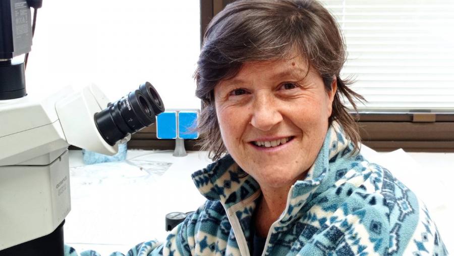 Fina Lombardero é Doutora en Bioloxía