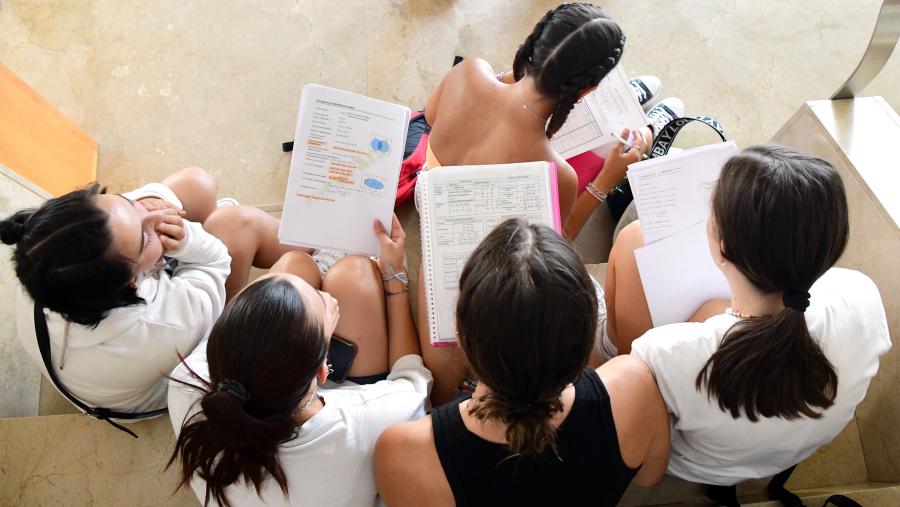 O primeiro vídeo contén unha serie de recomendacións para afrontar os exames. FOTO: Santi Alvite O primeiro vídeo contén unha serie de recomendacións para afrontar os exames. FOTO: Santi Alvite