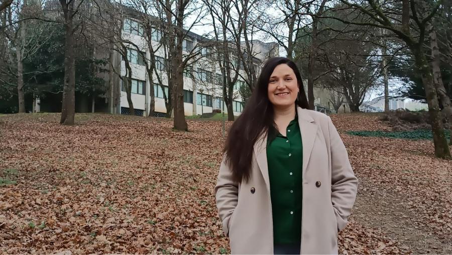 Ana Barreiro é a responsable do Laboratorio de Microbioloxía do Solo da EPSE no Campus Terra