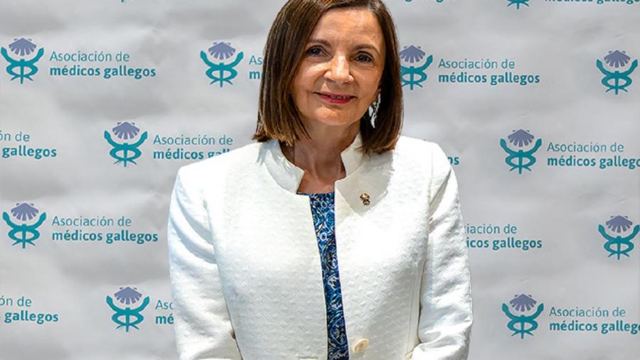A profesora Luz Couce. Foto: Asomega A profesora Luz Couce. Foto: Asomega