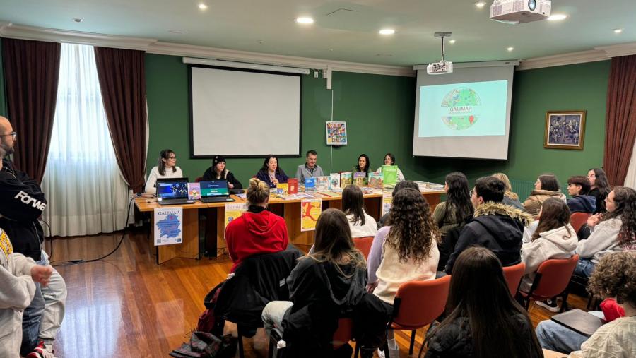 A presentación de GALIMPA tivo lugar en Ciencias da Educación A presentación de GALIMPA tivo lugar en Ciencias da Educación