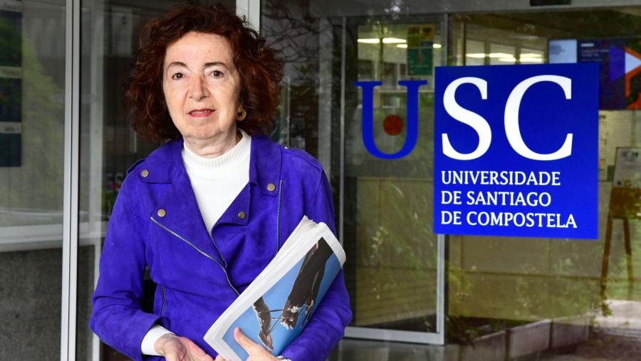 Marilar Aleixandre é dende 2017 profesora ad Honorem da Facultade de Ciencias da Educación da USC. Foto: Santi Alvite Marilar Aleixandre é dende 2017 profesora ad Honorem da Facultade de Ciencias da Educación da USC. Foto: Santi Alvite
