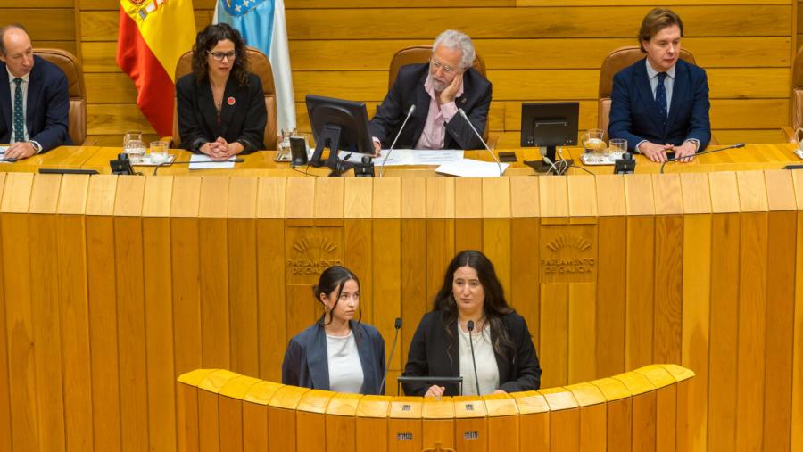 As estudantes da USC expuxeron as demandas en favor dunha educación para todas as persoas As estudantes da USC expuxeron as demandas en favor dunha educación para todas as persoas