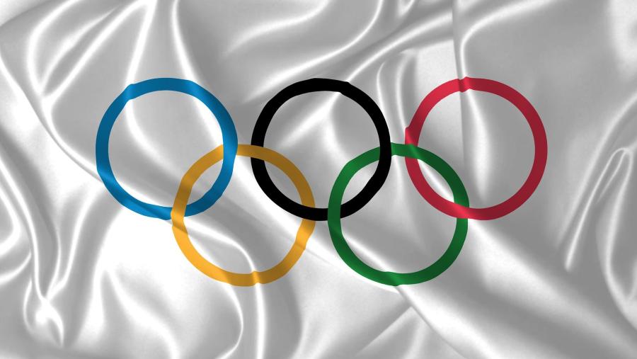 A bandeira olímpica. FOTO: Pixabay