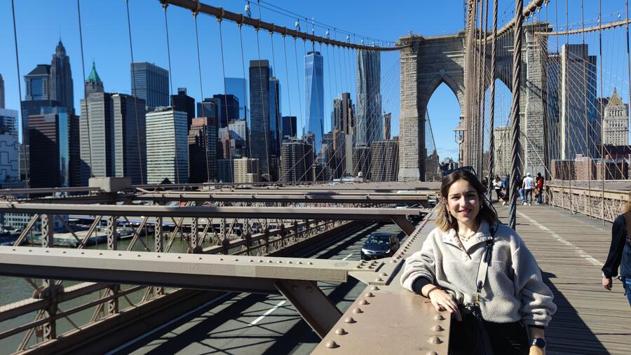 Paula Rodríguez Villamayor é beneficiaria dunha bolsa Fulbright na Universidade de Columbia 