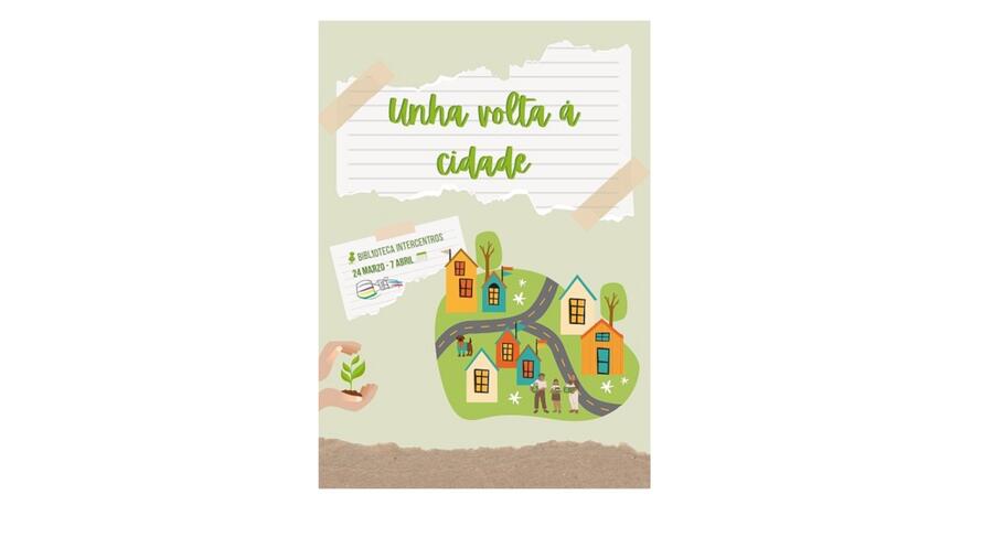 Cartel da mostra "Unha volta á cidade" Cartel da mostra "Unha volta á cidade"