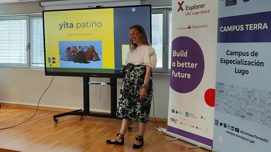 Estrella Patiño, avogada de profesión e creadora por vocación, é a impulsora de yita patiño Estrella Patiño, avogada de profesión e creadora por vocación, é a impulsora de yita patiño