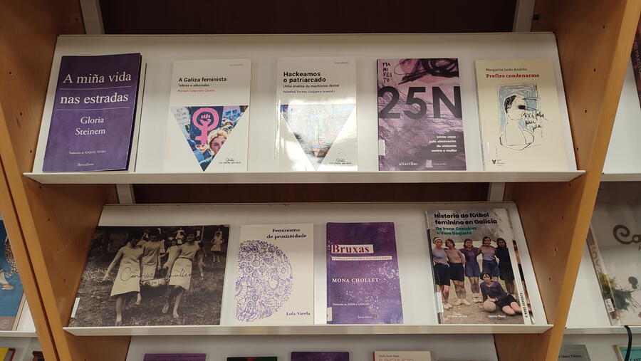 O centro de interese está sitúado na sala de lectura da Biblioteca Xeral