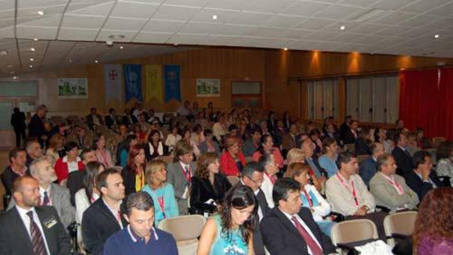 Público asistente a inauguración do Congreso de Riscos Laborais na Facultade de Ciencias no Campus de Lugo Público asistente a inauguración do Congreso de Riscos Laborais na Facultade de Ciencias no Campus de Lugo