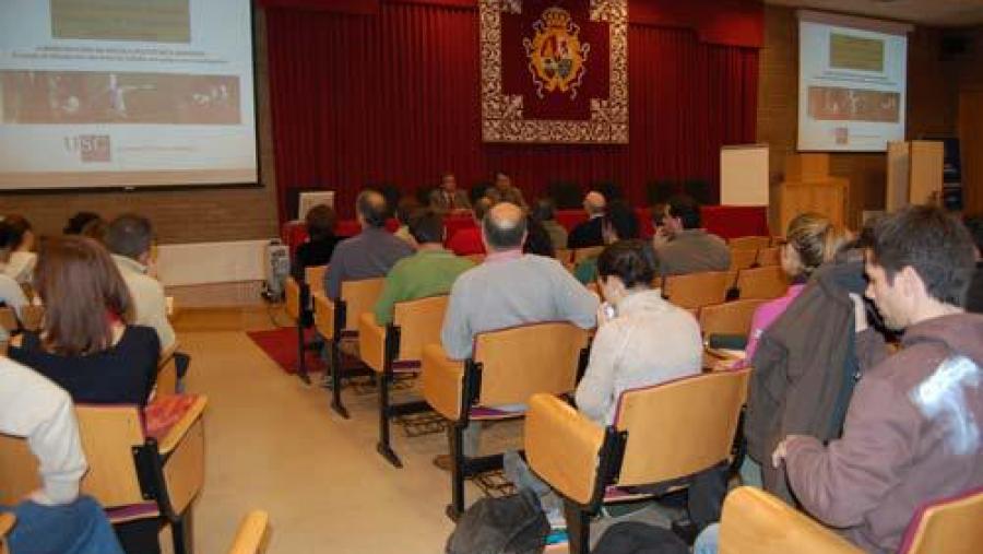 A xornada deu comezo cun resumo da actividade investigadora na EPS A xornada deu comezo cun resumo da actividade investigadora na EPS