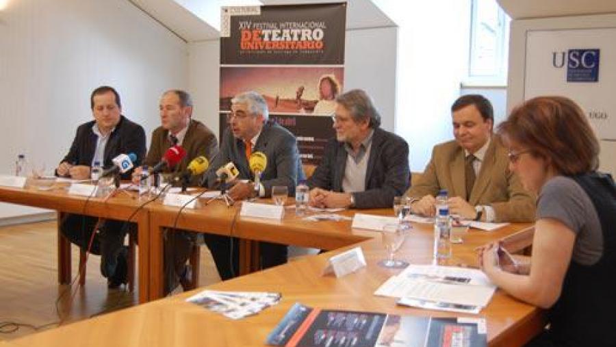 Os representantes das cinco institucións que forman parte do Convenio Lugo Cultural presentaron o evento, que dará comezo o día 30 Os representantes das cinco institucións que forman parte do Convenio Lugo Cultural presentaron o evento, que dará comezo o día 30
