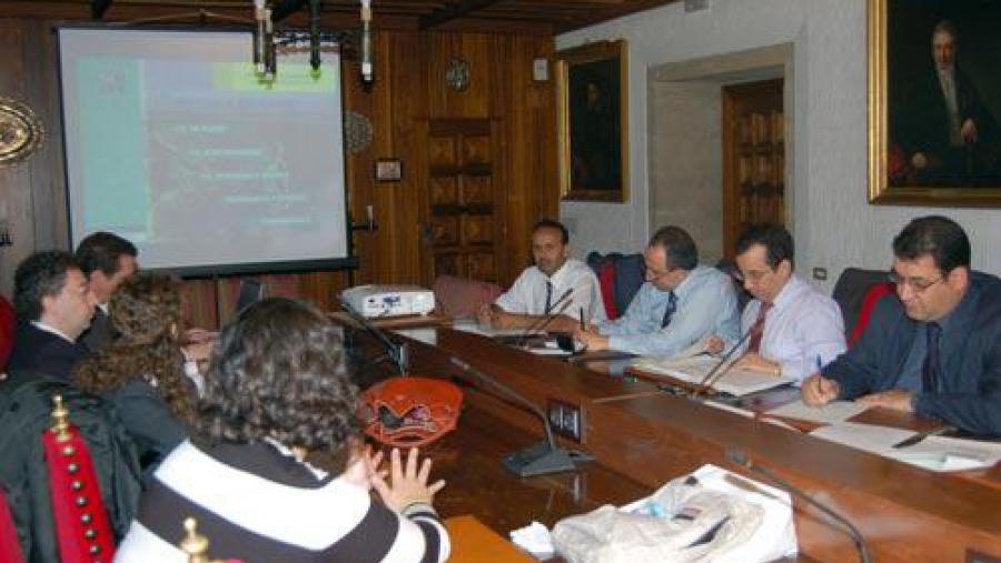 Representantes de Universidades marroquís visitaron o Colexio de San Xerome Representantes de Universidades marroquís visitaron o Colexio de San Xerome
