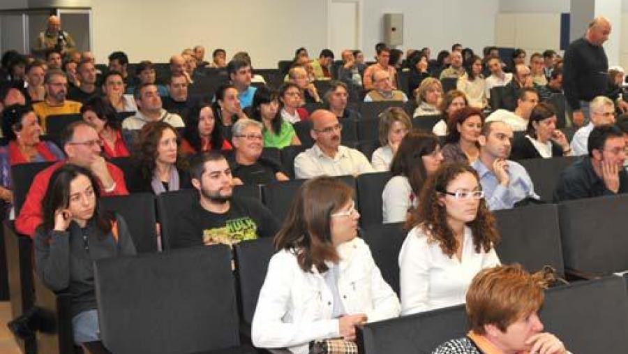 A presentación realizouse en Bioloxía coa participación de numerosos universitarios A presentación realizouse en Bioloxía coa participación de numerosos universitarios
