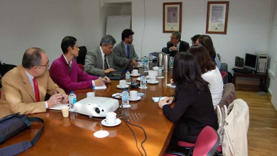 A xuntanza con responsables do Instituto Tecnolóxico de Estudos Superiores de Monterrey tivo lugar en San Xerome A xuntanza con responsables do Instituto Tecnolóxico de Estudos Superiores de Monterrey tivo lugar en San Xerome