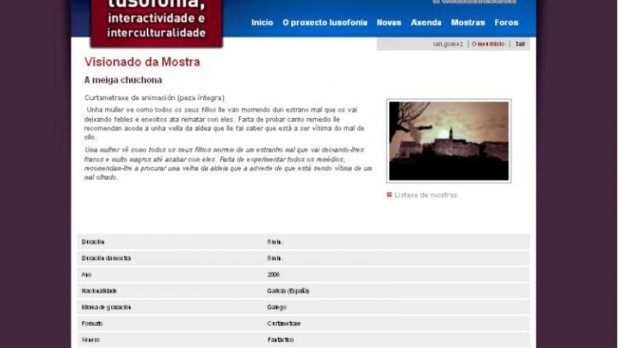 Detalle dunha das fichas utilizadas no proceso de investigación Detalle dunha das fichas utilizadas no proceso de investigación