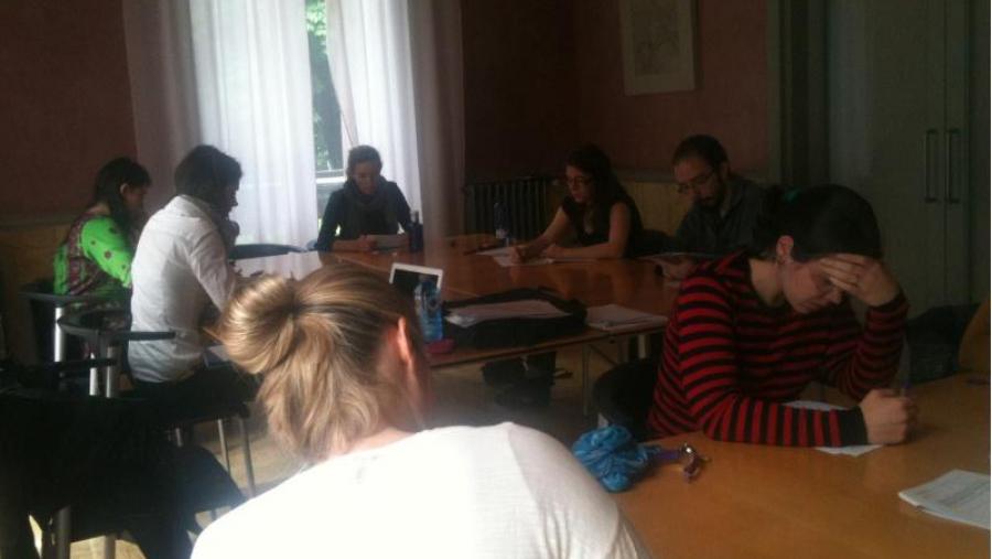 Máis de trinta estudantes presentáronse ás probas oficiais de catalán na USC, única institución de Galicia que as organiza Máis de trinta estudantes presentáronse ás probas oficiais de catalán na USC, única institución de Galicia que as organiza