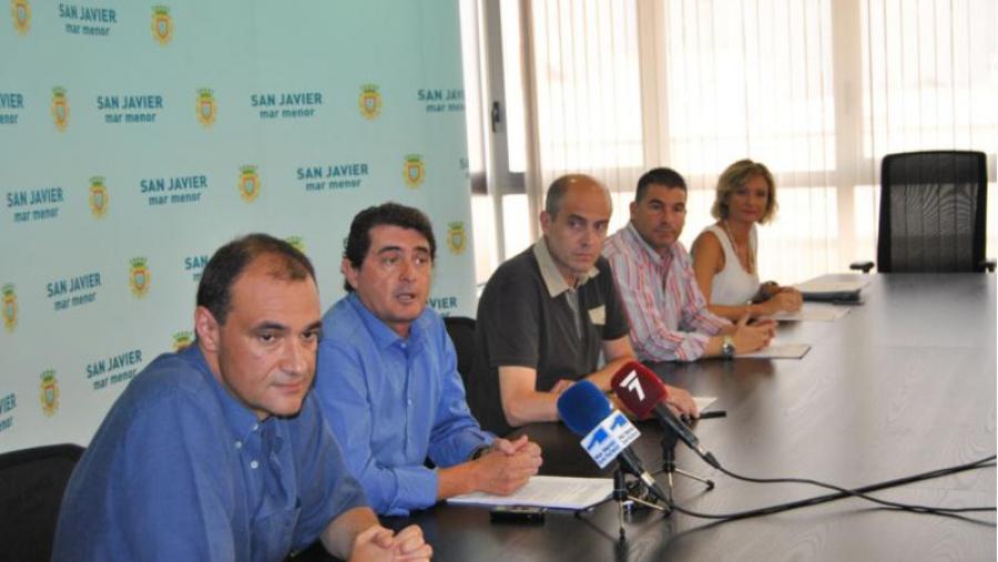 Acto de presentación do proxecto da localidade murciana de San Javier Acto de presentación do proxecto da localidade murciana de San Javier