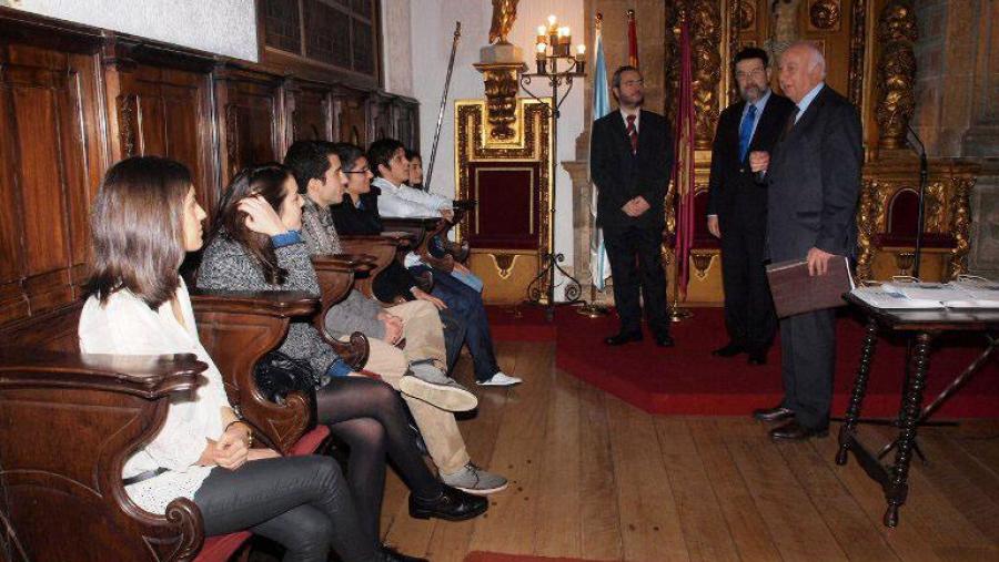 A recepción tivo lugar no Salón de Graos de San Xerome (Foto: SERVIMAV) A recepción tivo lugar no Salón de Graos de San Xerome (Foto: SERVIMAV)