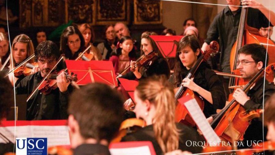 A Orquestra do Espazo de Cámara da USC celebra o Día Europeo da Música cun concerto en Praterías A Orquestra do Espazo de Cámara da USC celebra o Día Europeo da Música cun concerto en Praterías