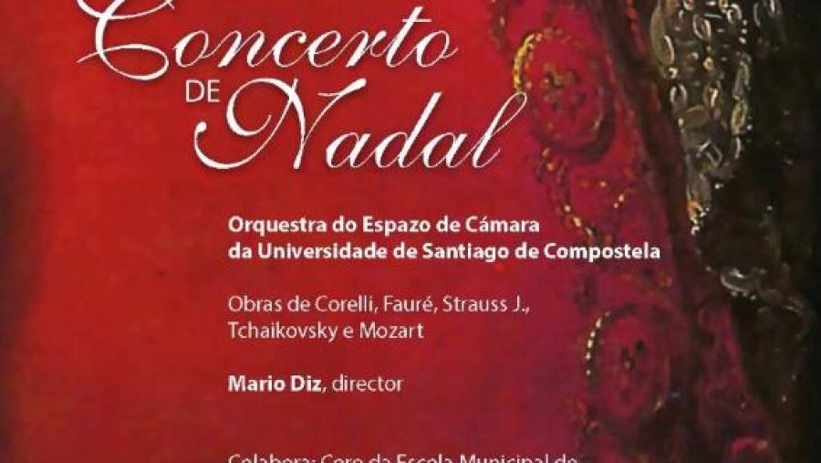 O Espazo de Cámara da USC interpretará obras de Corelli, Fauré, J. Strauss, Tchaikovsky e Mozart no seu concerto de Nadal O Espazo de Cámara da USC interpretará obras de Corelli, Fauré, J. Strauss, Tchaikovsky e Mozart no seu concerto de Nadal
