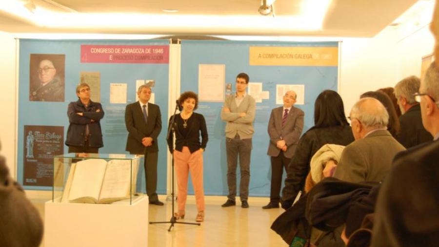 Inauguracón da mostra '50 aniversario da Compilación de Dereito Civil de Galicia', na Deputación de Lugo Inauguracón da mostra '50 aniversario da Compilación de Dereito Civil de Galicia', na Deputación de Lugo