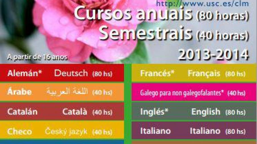 O Centro de Linguas Modernas amplía a matrícula dos seus cursos ata o próximo 10 de febreiro O Centro de Linguas Modernas amplía a matrícula dos seus cursos ata o próximo 10 de febreiro