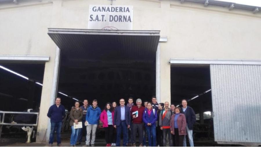 Participantes nas I Xornadas de Asesoramento Agrario Strat Training, na SAT Dorna Participantes nas I Xornadas de Asesoramento Agrario Strat Training, na SAT Dorna