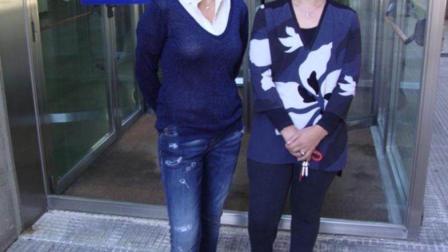Elvira Fidalgo e Mariña Arbor, profesoras da USC que forman parte da nova xunta directiva da asociación Elvira Fidalgo e Mariña Arbor, profesoras da USC que forman parte da nova xunta directiva da asociación
