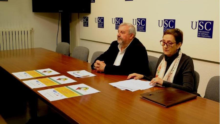 Os detalles do encontro explicáronos os docentes da USC responsables do congreso Antonio Rial Sánchez e Margarita Valcarce Fernández Os detalles do encontro explicáronos os docentes da USC responsables do congreso Antonio Rial Sánchez e Margarita Valcarce Fernández