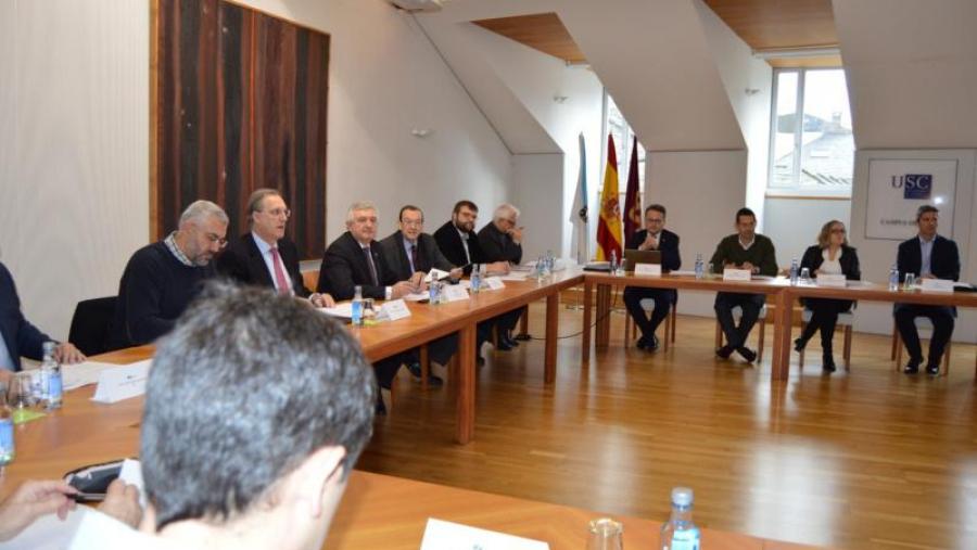 Reunión da comisión reitora do Campus Terra da USC na Vicerreitoría de Coordinación de Lugo Reunión da comisión reitora do Campus Terra da USC na Vicerreitoría de Coordinación de Lugo