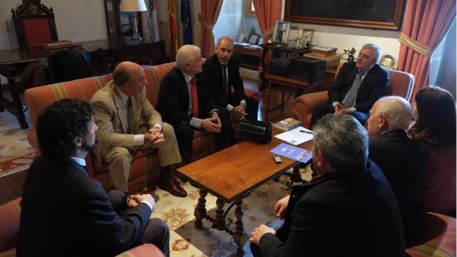Unha delegación arxentina visitou o reitor Unha delegación arxentina visitou o reitor