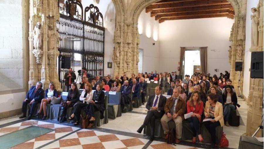 O acto de clausura tivo lugar no Hostal dos Reis Católicos (Foto: SERVIMAV USC) O acto de clausura tivo lugar no Hostal dos Reis Católicos (Foto: SERVIMAV USC)