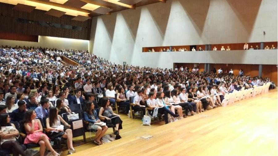 O alumnado coas mellores cualificacións nas Probas de Acceso á Universidade recibe o recoñecemento da USC O alumnado coas mellores cualificacións nas Probas de Acceso á Universidade recibe o recoñecemento da USC